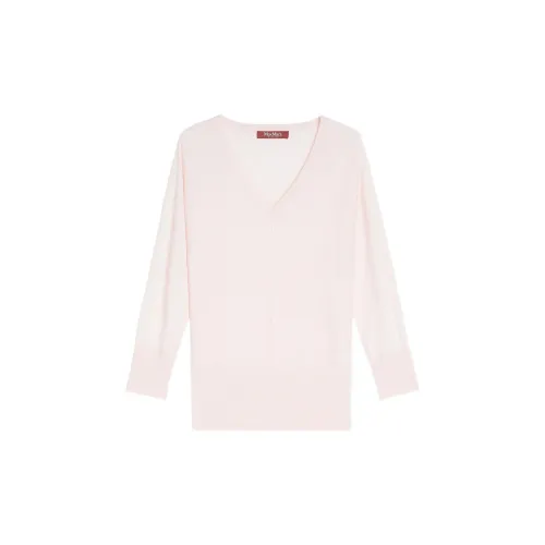 MaxMara Studio Cashmere Sweaters Women's Pink