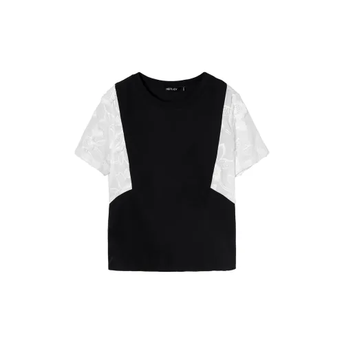 MEETLADY Shirts Women's Black