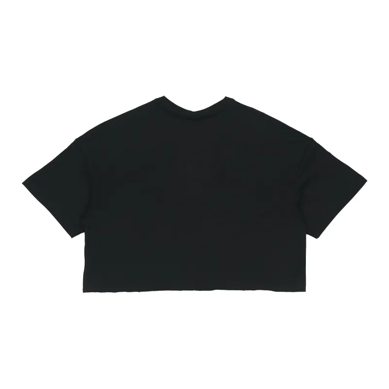 PUMA CLASSICS Crop Tops Women's Black-1