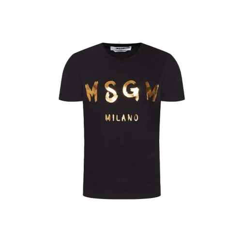 MSGM T-Shirts Women's Black