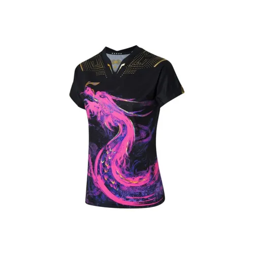 LINING Table Tennis Series T-Shirts Women's Black