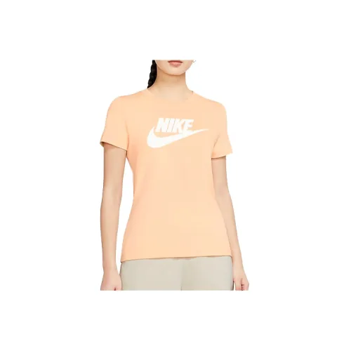 Nike T-Shirts Women's Pink Orange