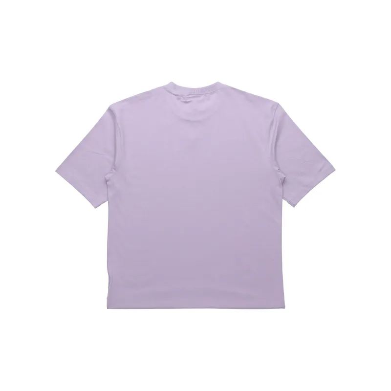 Adidas Originals Drop Shoulder Sleeve T Shirt Women's Light Purple-1