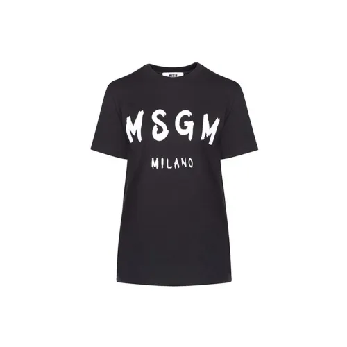 MSGM T-Shirts Women's Black