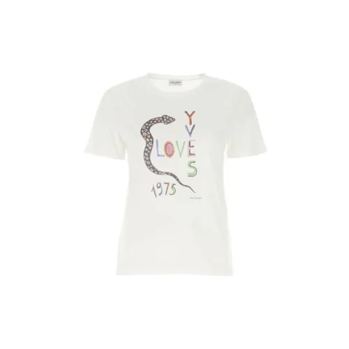 SAINT LAURENT T-Shirts Women's White