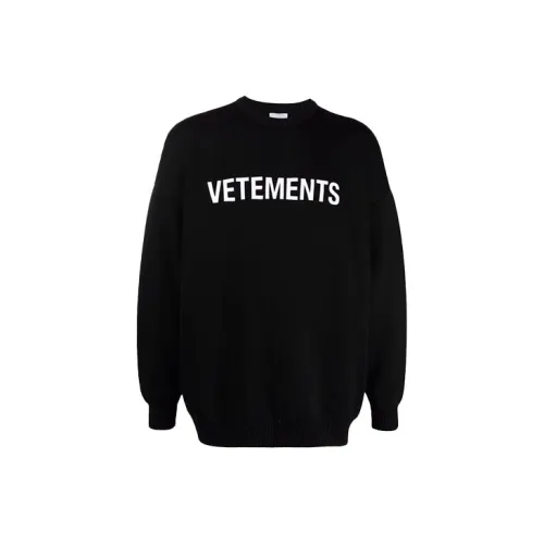 Vetements Sweaters Women's Black