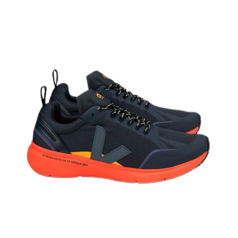 VEJA Condor 2 Casual Shoes Women's Low-Top Black Blue-1