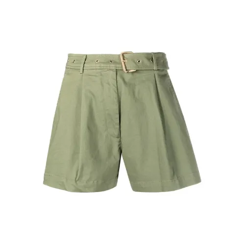 MICHAEL KORS Casual Shorts Women's Olive Green