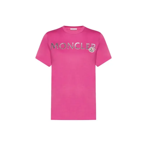 Moncler T-Shirts Women's Pink