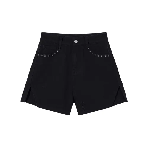 I'M ONE Denim Shorts Women's Black