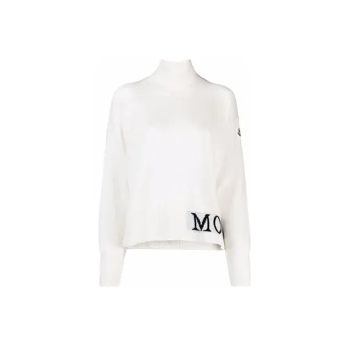 Moncler Cashmere Sweaters Women's Off White