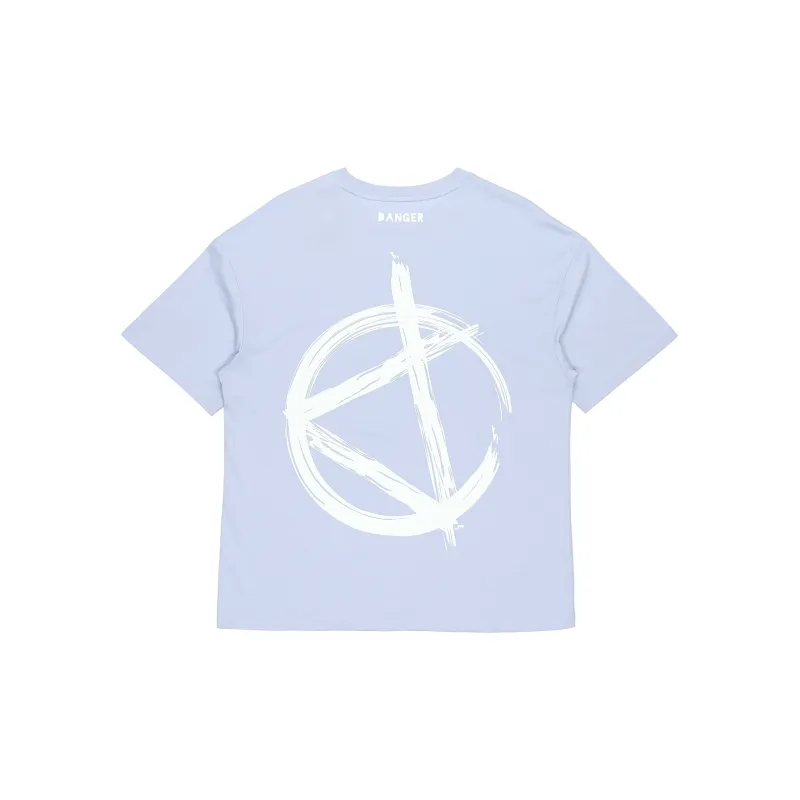 LiNing x Disney Drop Shoulder Sleeve T Shirt Women's Blue-1