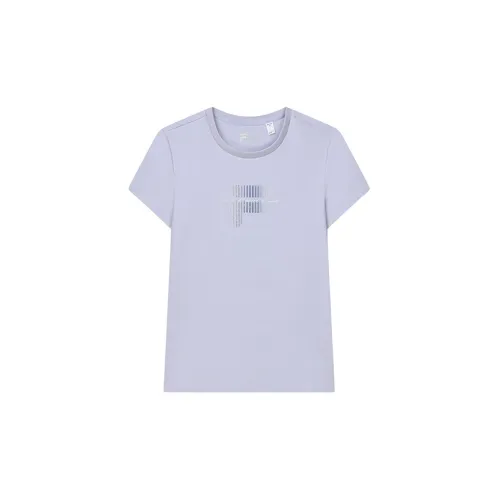 FILA T-Shirts Women's Water Curtain Purple