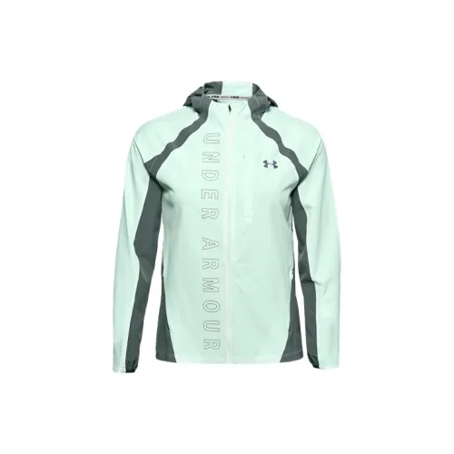 Under Armour Qualifier Jackets Women's Glass Blue