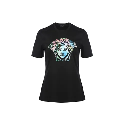 VERSACE T-Shirts Women's Black