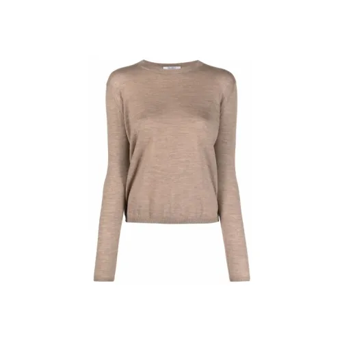 MaxMara Cashmere Sweaters Women's Light Brown