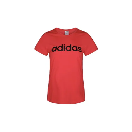 Adidas T-Shirts Women's Bright Pink Fluorescent