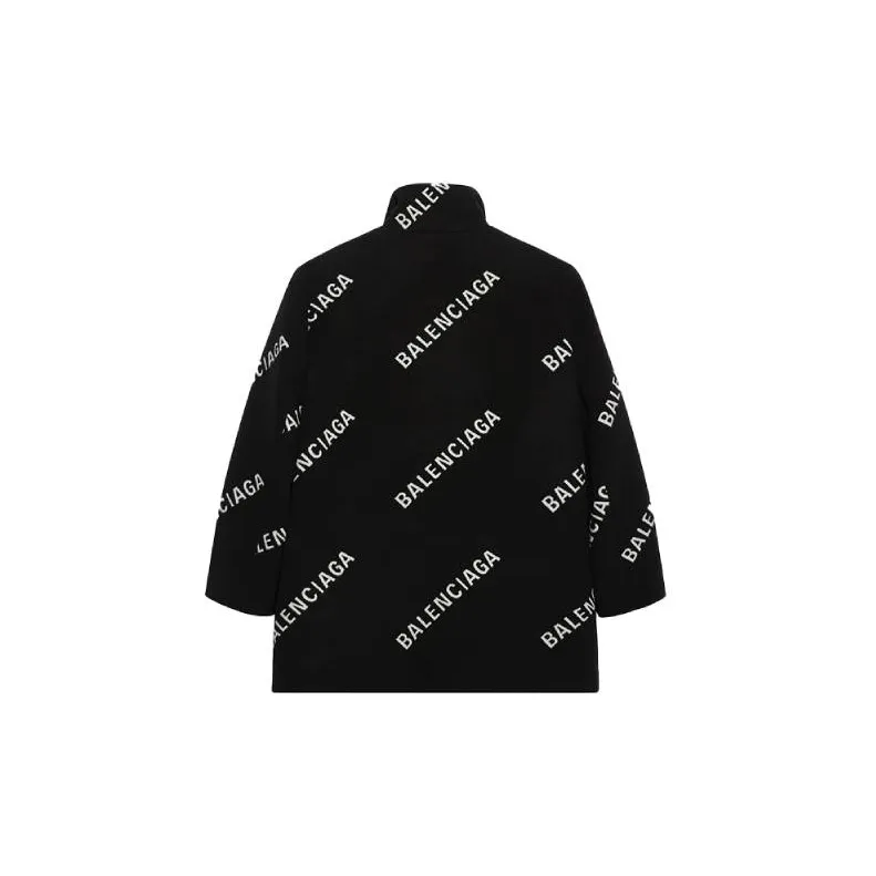 Balenciaga Coats Women's Black-1