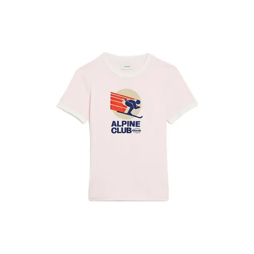 COACH T-Shirts Women's Pink