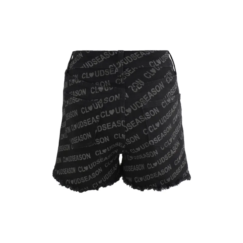 CLOUD SEASON Denim Shorts Women's-3