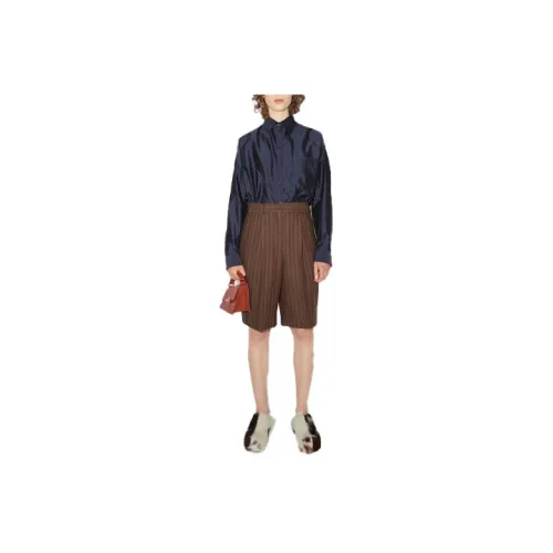 Acne Studios Casual Shorts Women's Brown