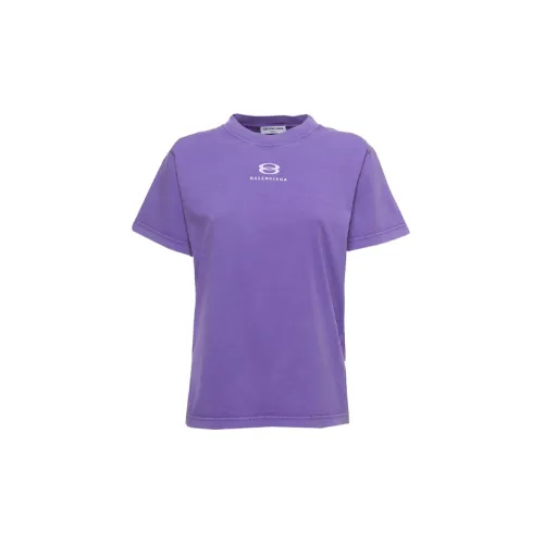 Balenciaga T-Shirts Women's Purple