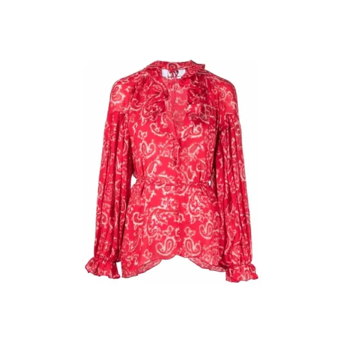 MSGM Shirts Women's Red