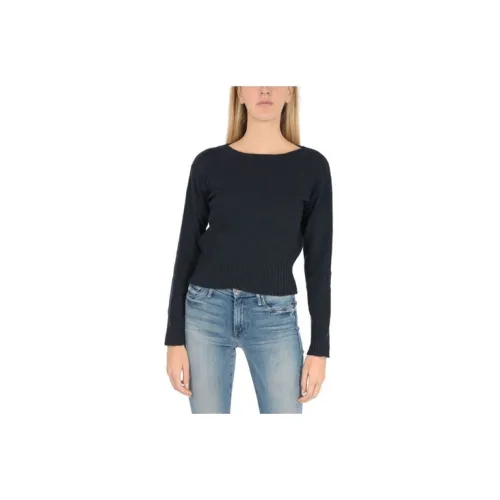 PRADA Cashmere Sweaters Women's Navy Blue