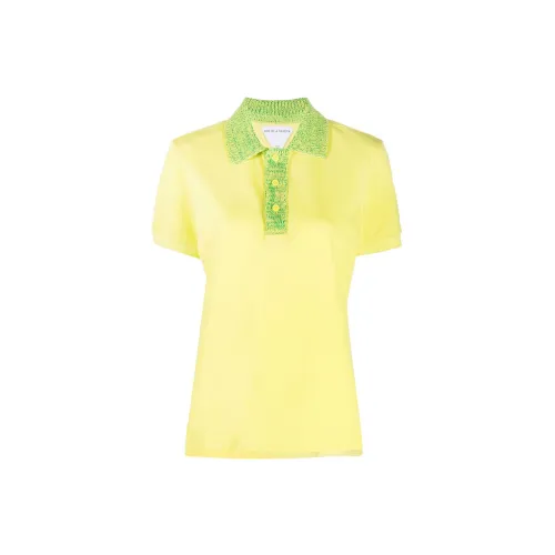 Bottega Veneta Polo Shirts Women's Yellow