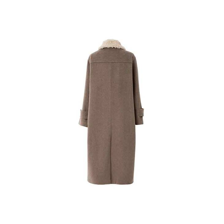 SOON FLOWER Coat Women's Light Camel-1