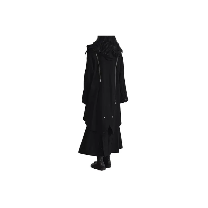 Yohji Yamamoto Coats Women's Black-1