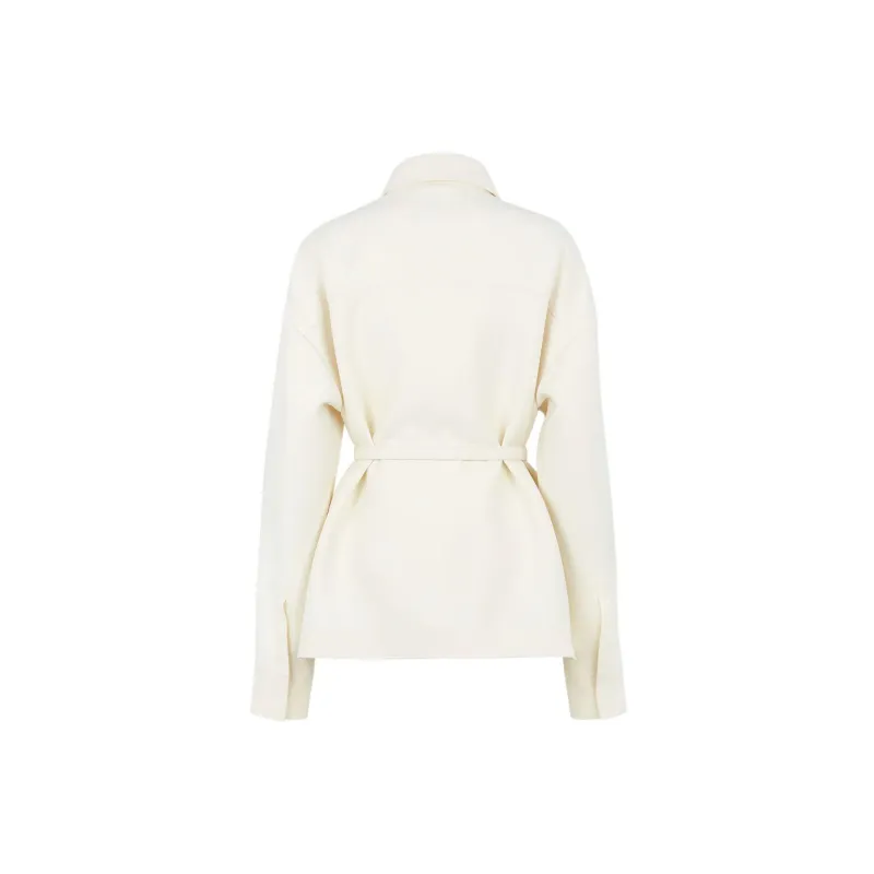 FENDI Belted Button Down Jacket-1