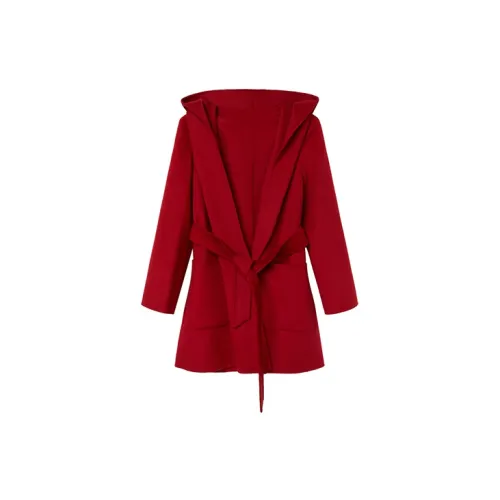 MaxMara Studio Velvet Jackets Women's Red