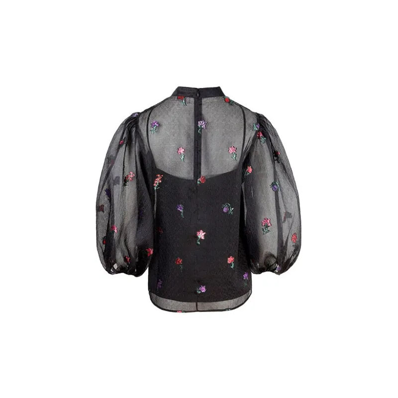 Valentino SS21 T Shirt Women's Black-1