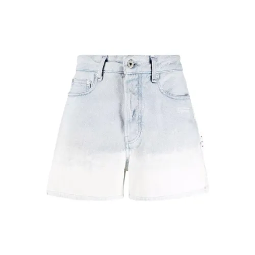 OFF-WHITE FW21 Denim Shorts Women's Blue