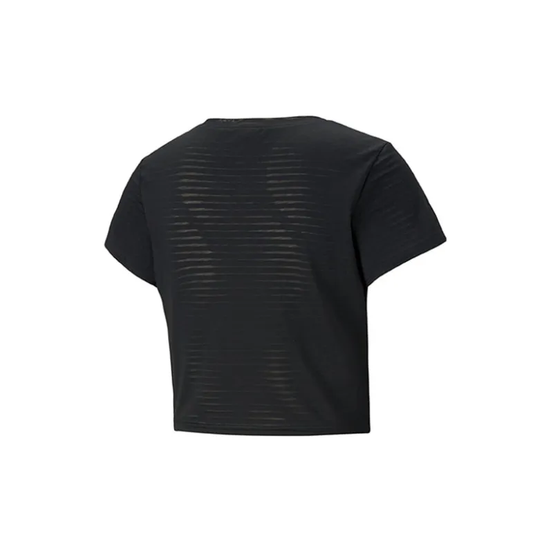 PUMA Crop Tops Women's Black-1