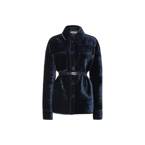 FENDI Jackets Women's Blue