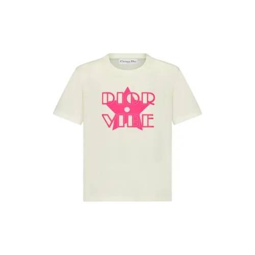 DIOR Quarterly New Products T-Shirts Women's Off White