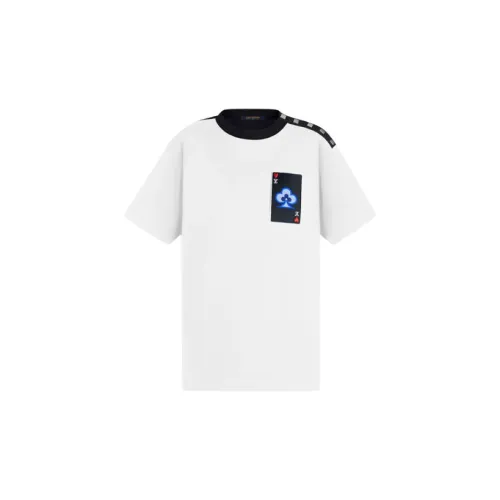 LOUIS VUITTON New Quarterly Products Of LV T-Shirts Women's White