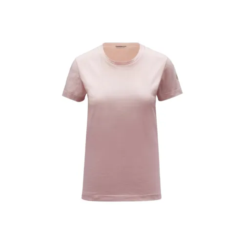 Moncler T-Shirts Women's Pink