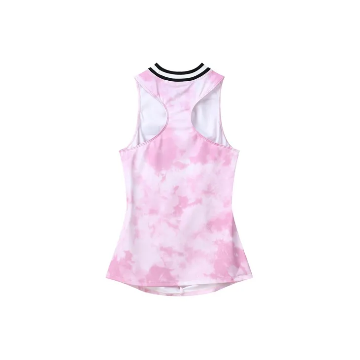 Msgm X FILA Tank Tops Women's Pink-1