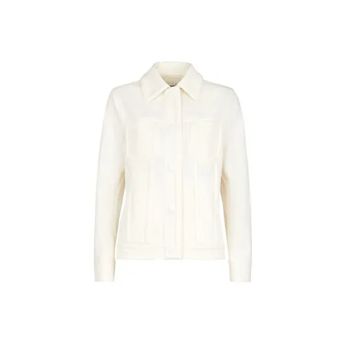 FENDI Denim Jackets Women's White