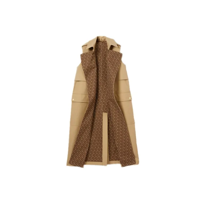 Burberry Trench Coat Women's Beige-1