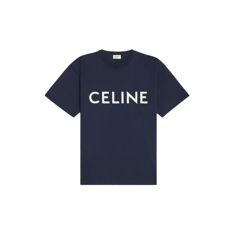 CELINE - CELINE セリーヌ 品番 X008370E ロゴ プリント Tシャツ