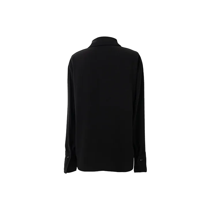 SOON FLOWER Shirt Women's Black-1