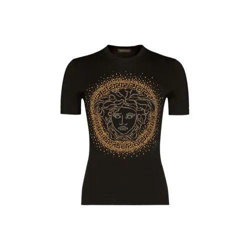 VERSACE T-Shirts Women's Black