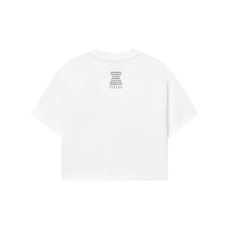 FILA T-Shirt Women's Flowing Year White-1