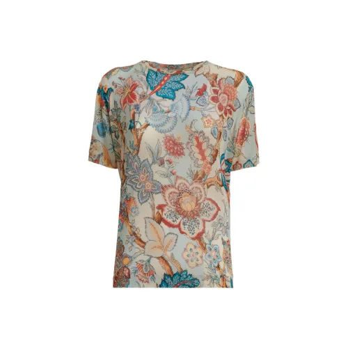 ETRO T-Shirts Women's Light Blue