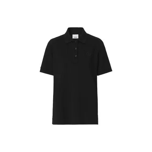 Burberry Polo Shirts Women's Black