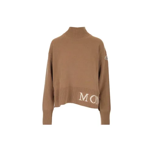 Moncler Cashmere Sweater Women's Camel